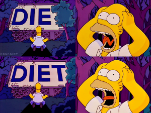 simpson die diet